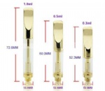 Glass Vape Cartridges O Pen Tank gold