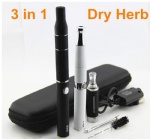 NEW Super 3 in 1 dry herb oil wax vape pen evod starter kit e cigarette vaporizer zip kit with MT3 AGO Atomizer